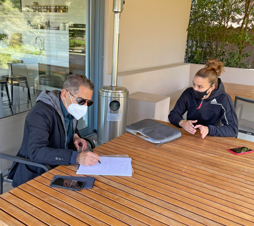 Όταν η Μαρία Σάκκαρη είχε μιλήσει στον Δημήτρη Δανίκα - «Σκέφτομαι μόνο τη νίκη, δεν μου άρεσει να χάνω»