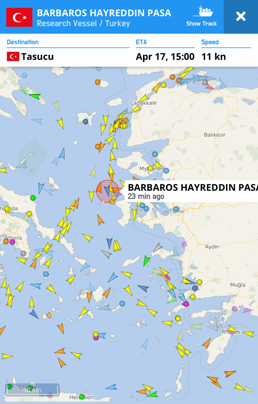Το Μπαρμπαρός στο Αιγαίο: Μήνυμα Ερντογάν, ή τυχαίο γεγονός;