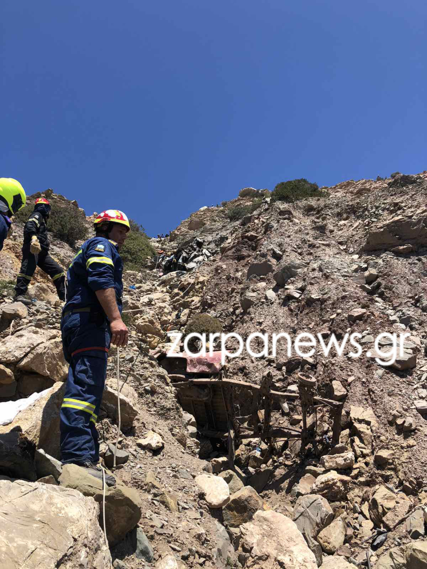 Τροχαίο στη Γαύδο: Με δευτέρα στο κιβώτιο ταχυτήτων  βρέθηκε το αυτοκίνητο