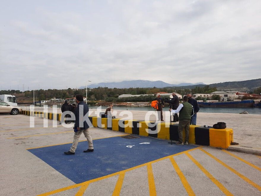 Στον Ισθμό της Κορίνθου ο Κυριάκος Μητσοτάκης - Δείτε βίντεο και φωτογραφίες