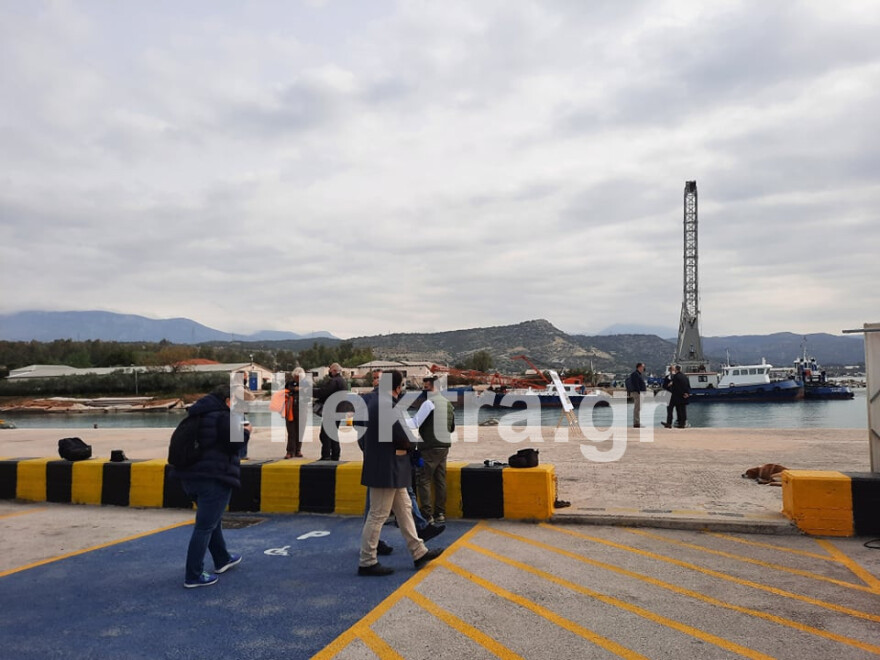 Στον Ισθμό της Κορίνθου ο Κυριάκος Μητσοτάκης - Δείτε βίντεο και φωτογραφίες