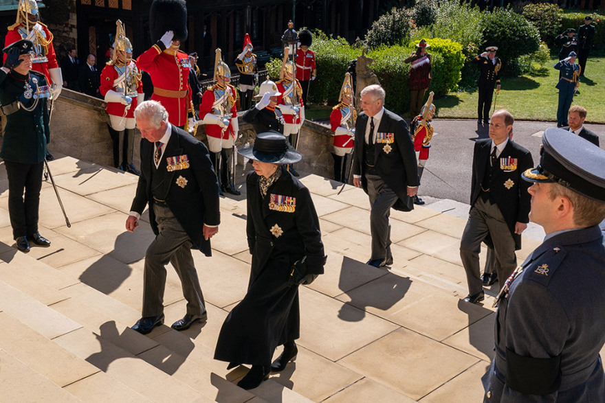 Κηδεία πρίγκιπα Φιλίππου: Τα στιγμιότυπα που σημάδεψαν το «τελευταίο αντίο»