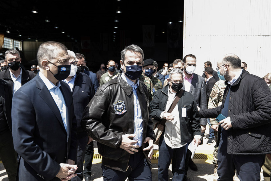 Μητσοτάκης από την άσκηση «Ηνίοχος»: Δεν είμαστε αφελείς μπροστά στις νέες απειλές που αντιμετωπίζουμε