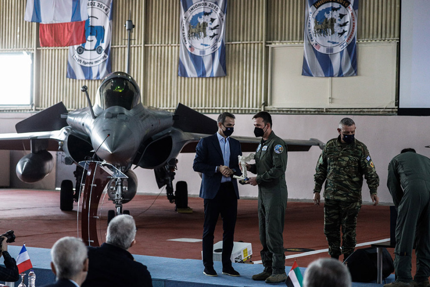 Μητσοτάκης από την άσκηση «Ηνίοχος»: Δεν είμαστε αφελείς μπροστά στις νέες απειλές που αντιμετωπίζουμε