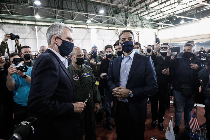 Στην Ανδραβίδα για την άσκηση «Ηνίοχος ’21» ο Κυριάκος Μητσοτάκης