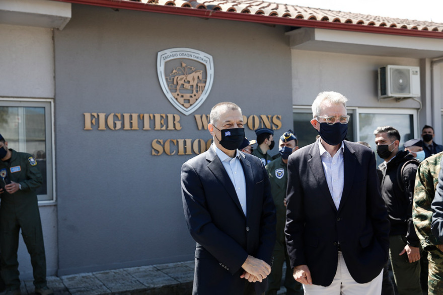 Στην Ανδραβίδα για την άσκηση «Ηνίοχος ’21» ο Κυριάκος Μητσοτάκης