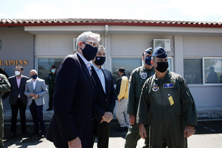 Στην Ανδραβίδα για την άσκηση «Ηνίοχος ’21» ο Κυριάκος Μητσοτάκης