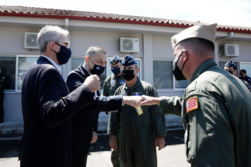 Στην Ανδραβίδα για την άσκηση «Ηνίοχος ’21» ο Κυριάκος Μητσοτάκης