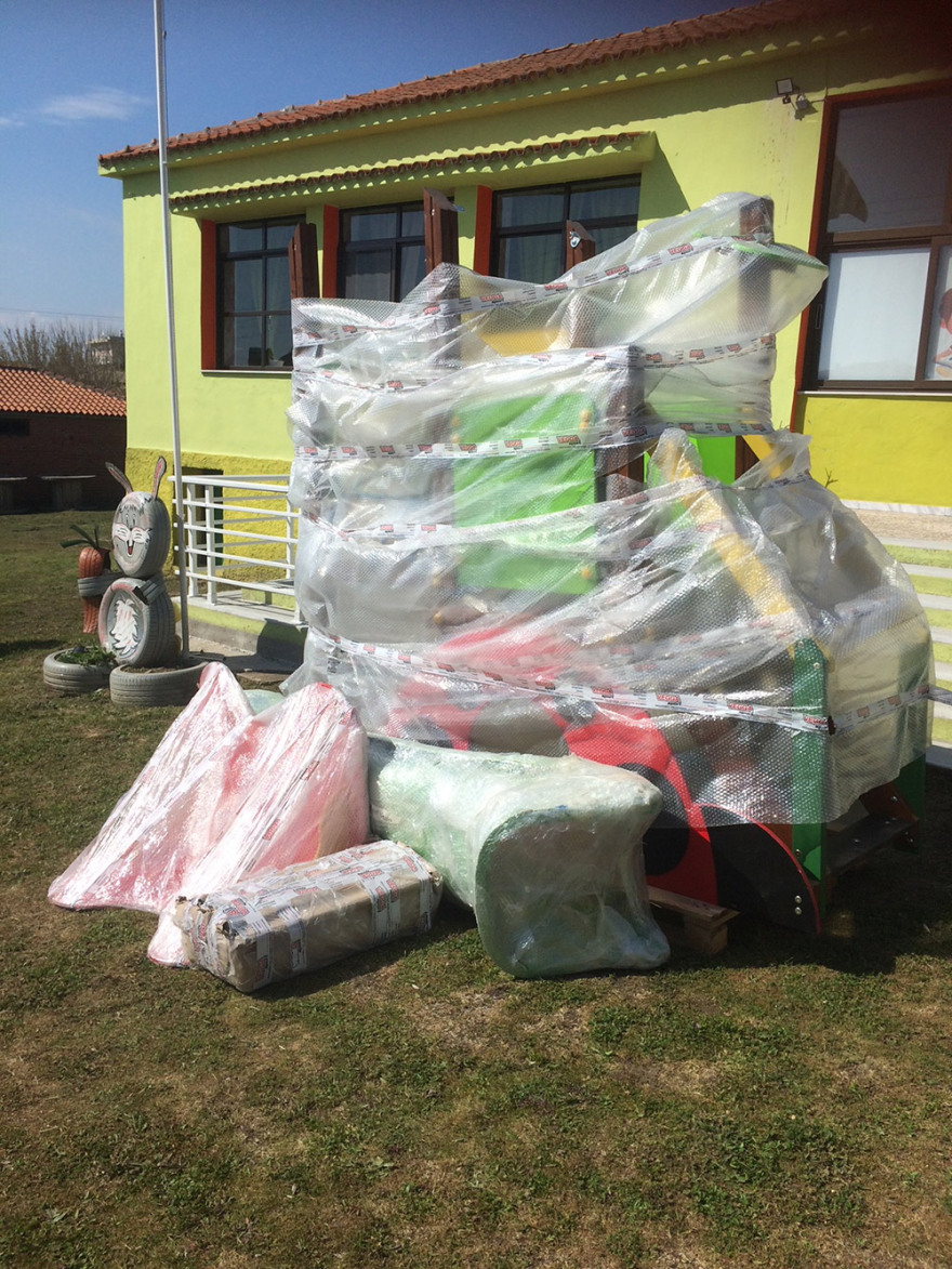 Έβρος: Πώς φτιάχτηκε η παιδική χαρά του νηπιαγωγείου στο ακριτικό χωριό, Πέπλο 