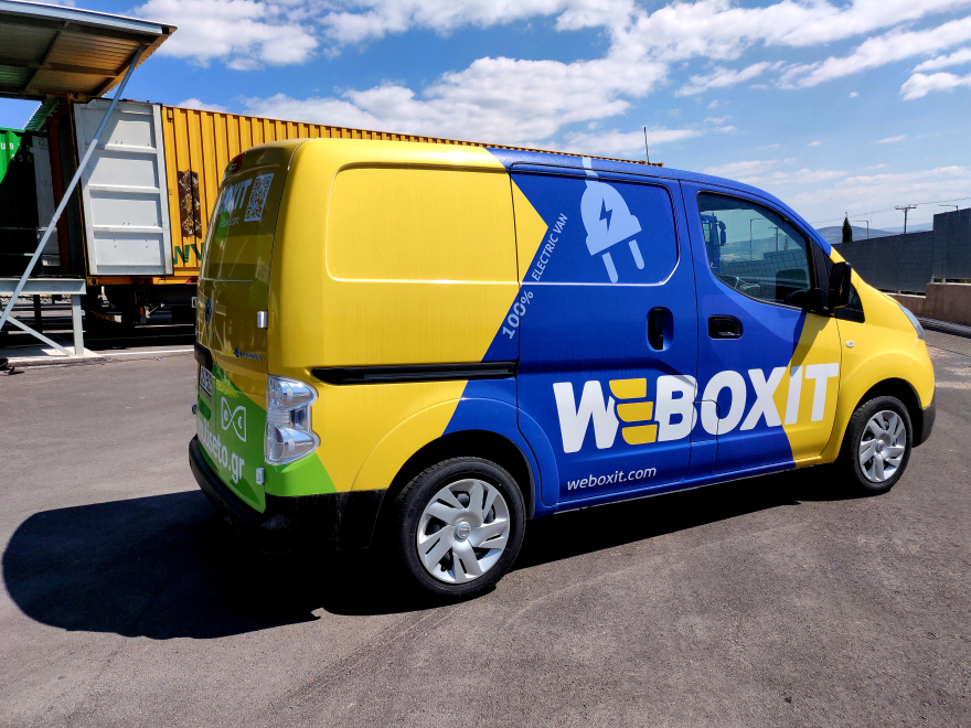 WEBOXIT. Green Courier με οδηγό την ηλεκτροκίνηση και σκοπό τη βιωσιμότητα