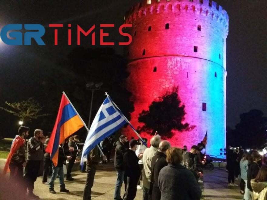 Θεσσαλονίκη: Εκδηλώσεις για τη Γενοκτονία των Αρμενίων στον Λευκό Πύργο - Δείτε βίντεο και φωτογραφίες