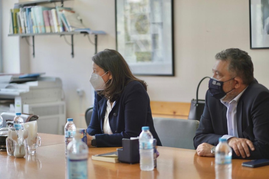 Κεραμέως: Επισκέφθηκε το 6ο ΓΕΛ Ζωγράφου η Υπουργός Παιδείας