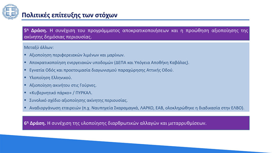 Στο 3,6% ο πήχης για την ανάπτυξη το 2021 - «Άλμα» στο 6,2% το 2022