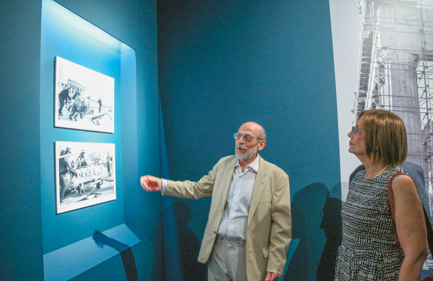 Ο Μανόλης Κορρές στον Δανίκα για την Ακρόπολη: «Το σκυρόδεμα είναι ο πιο στενός συγγενής του βράχου»