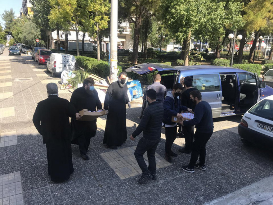 «Δέματα Αγάπης» από την Ιερά Μητρόπολη Νέας Ιωνίας