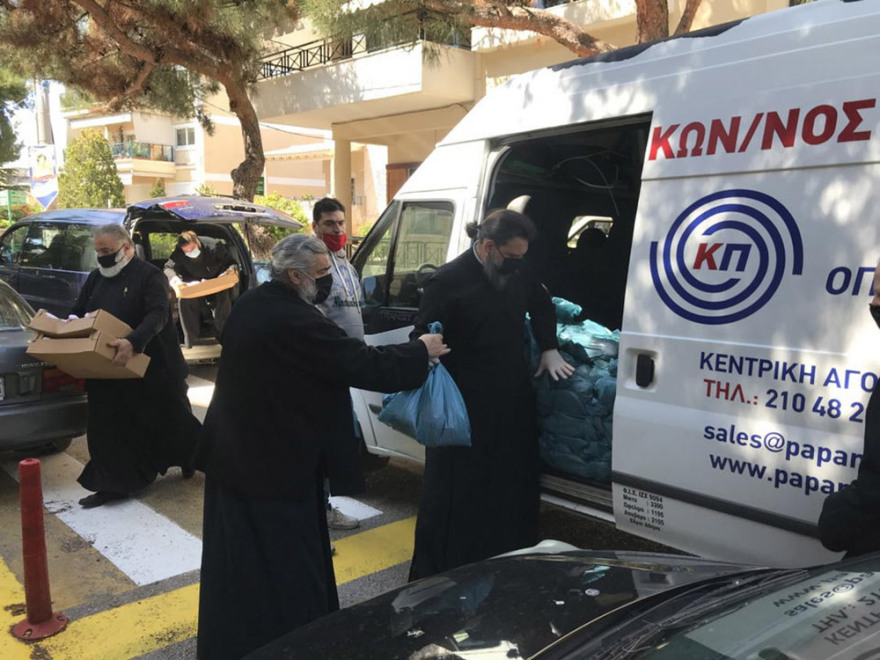 «Δέματα Αγάπης» από την Ιερά Μητρόπολη Νέας Ιωνίας