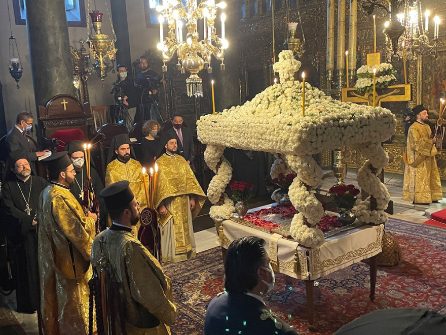 Η Ακολουθία του Επιταφίου Θρήνου στο Οικουμενικό Πατριαρχείο