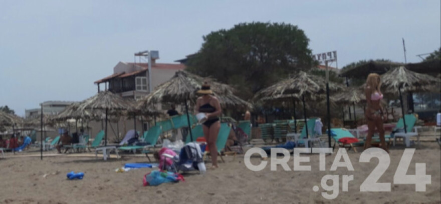Κρήτη: Στις παραλίες για το Μεγάλο Σάββατο βγήκαν οι κάτοικοι του Ηρακλείου
