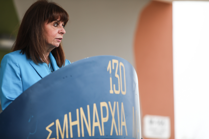 Σακελλαροπούλου από τη Λήμνο: Η Ελλάδα δεν απειλεί κανέναν, αλλά και δεν δέχεται απαράδεκτες διεκδικήσεις και απειλές