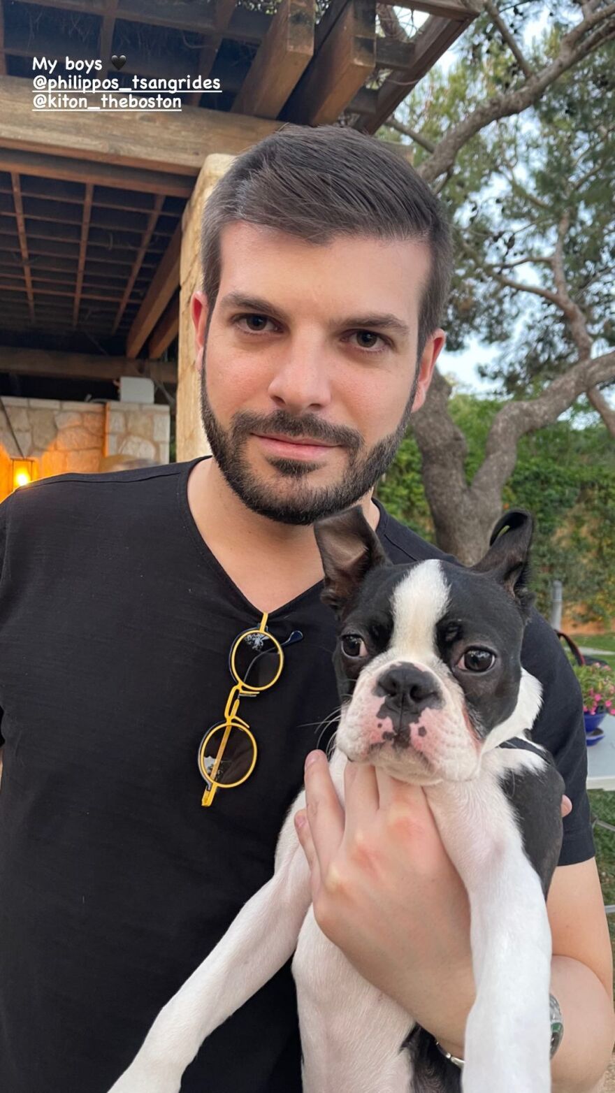 Η Κατερίνα Καινούργιου φωτογραφίζει τα... αγόρια της