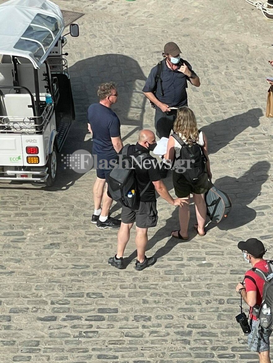 Τα γυρίσματα της εκπομπής του πασίγνωστου σεφ Γκόρντον Ράμσεϊ στα Χανιά - Δείτε φωτογραφίες