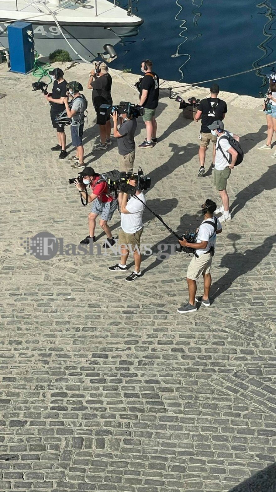 Τα γυρίσματα της εκπομπής του πασίγνωστου σεφ Γκόρντον Ράμσεϊ στα Χανιά - Δείτε φωτογραφίες