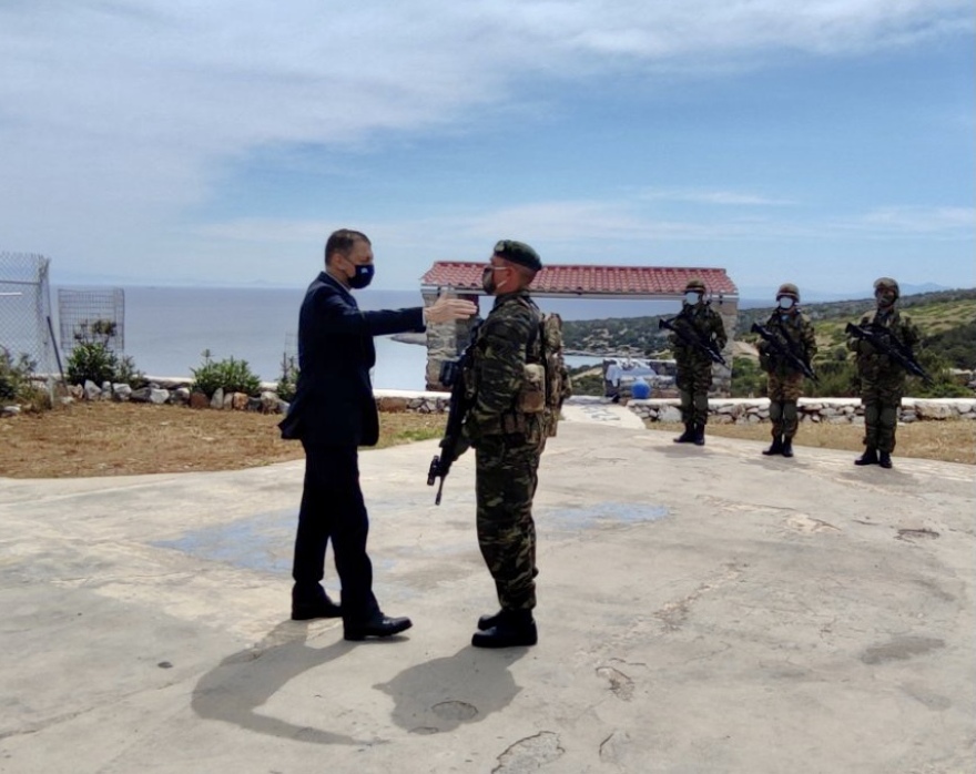 Αλκιβιάδης Στεφανής: Κω και Φαρμακονήσι επισκέφθηκε ο υφυπουργός Εθνικής Αμυνας