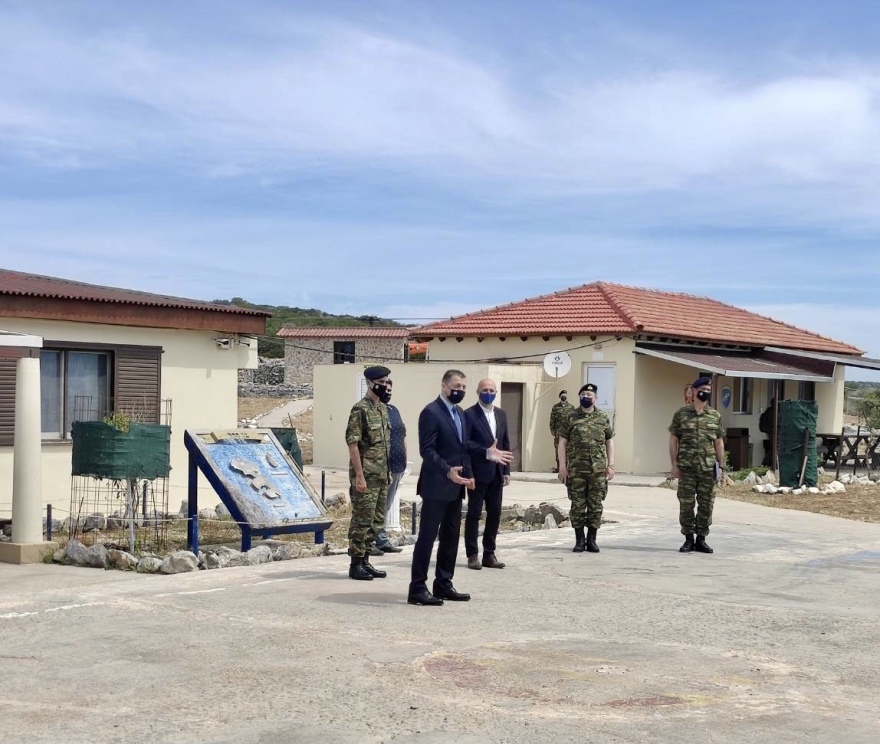 Αλκιβιάδης Στεφανής: Κω και Φαρμακονήσι επισκέφθηκε ο υφυπουργός Εθνικής Αμυνας