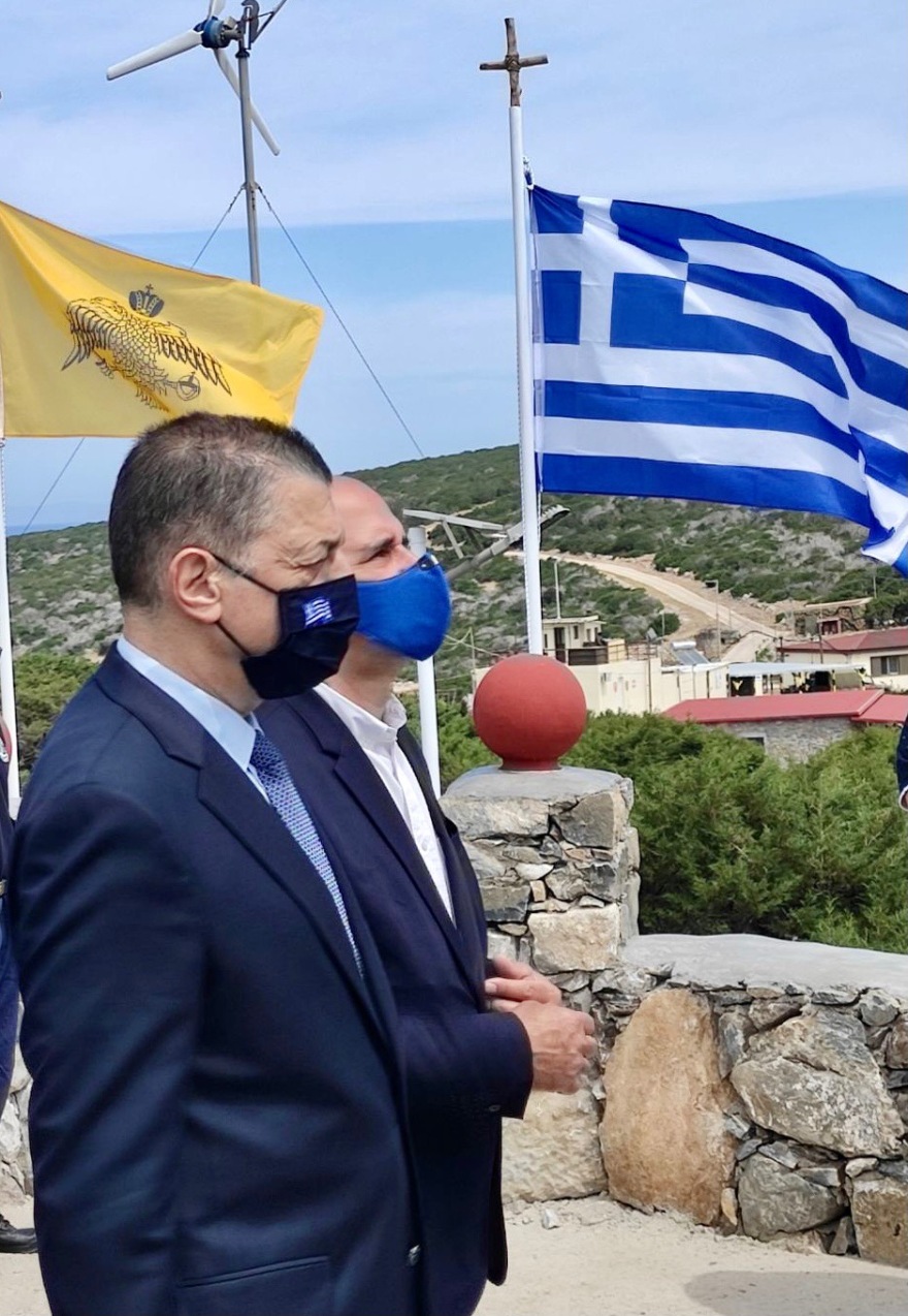 Αλκιβιάδης Στεφανής: Κω και Φαρμακονήσι επισκέφθηκε ο υφυπουργός Εθνικής Αμυνας