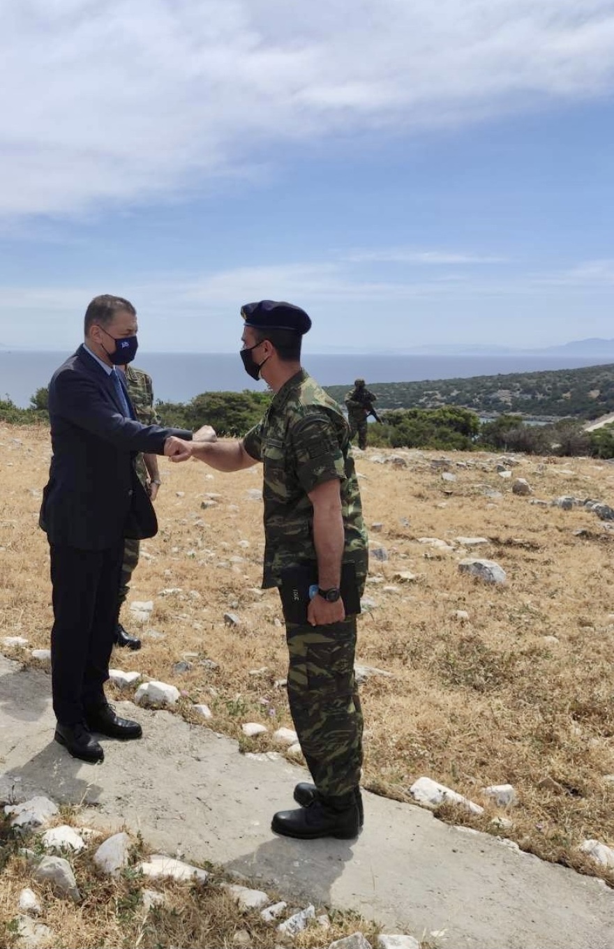 Αλκιβιάδης Στεφανής: Κω και Φαρμακονήσι επισκέφθηκε ο υφυπουργός Εθνικής Αμυνας