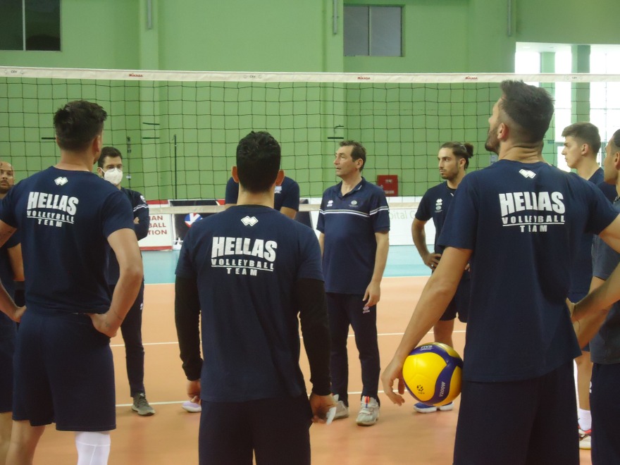 Εθνική βόλεϊ  ανδρών: Πρεμιέρα με Γεωργία στο δρόμο για το Ευρωβόλεϊ 2021