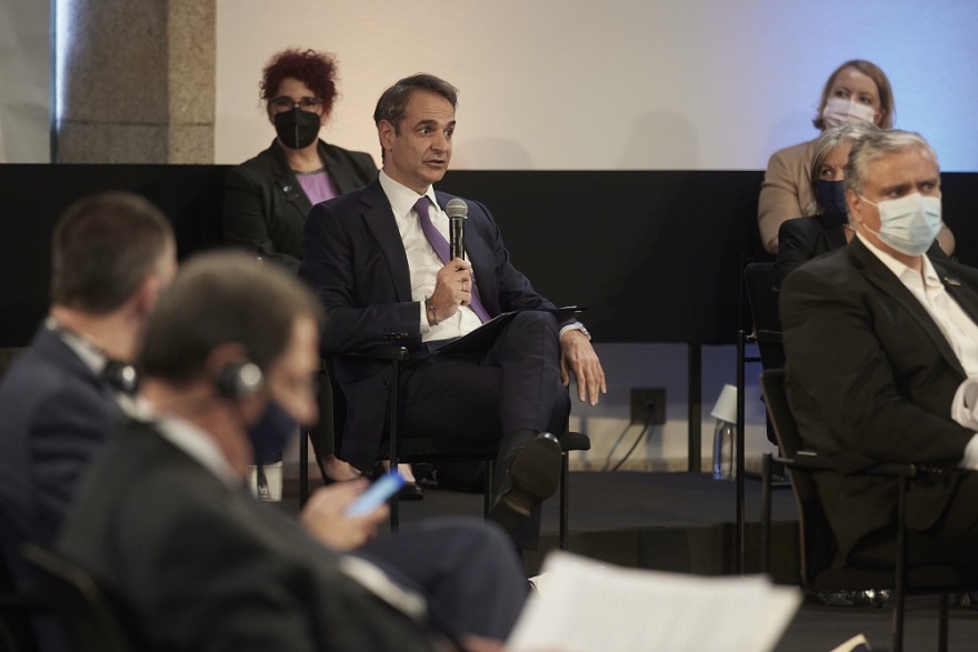 Μητσοτάκης στην Κοινωνική Σύνοδο της ΕΕ: «Κρατήσαμε την ανεργία στα προ πανδημίας επίπεδα»