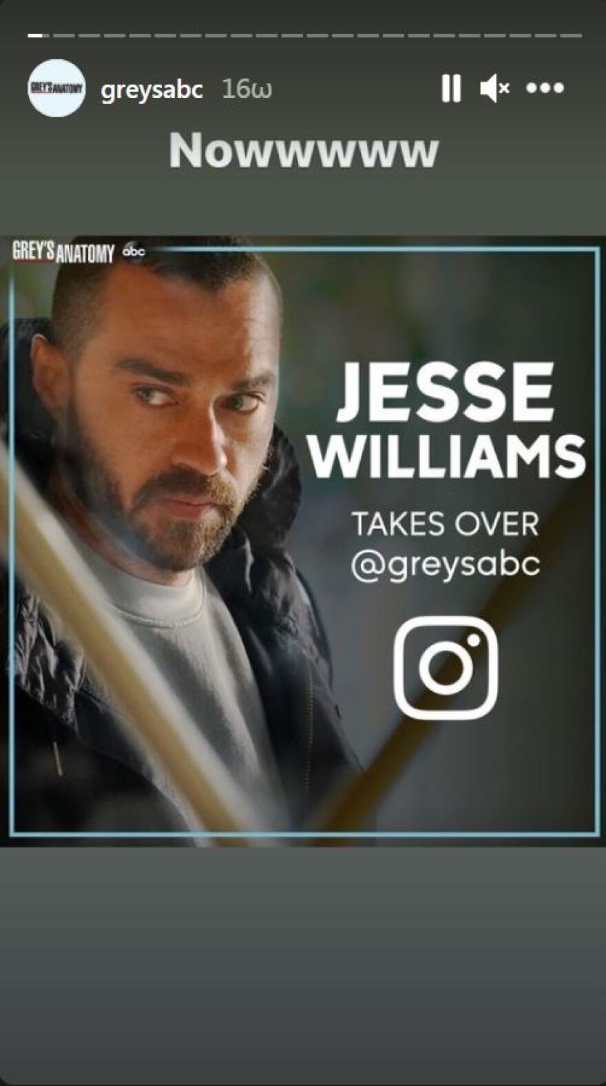 Τέλος το Grey's Anatomy για τον Τζέσε Ουίλιαμς