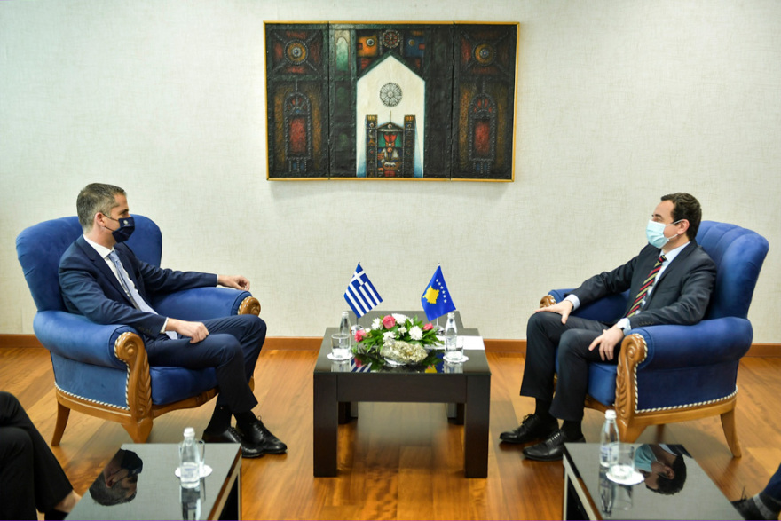 Ο Κώστας Μπακογιάννης στην Πρίστινα - Επισκέφθηκε και την Ελληνική Δύναμη Κοσόβου