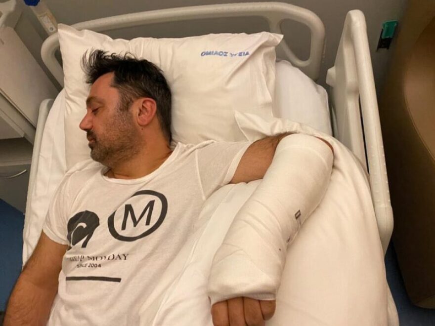 Γιώργος Θεοφάνους: Το ατύχημα και το χειρουργείο