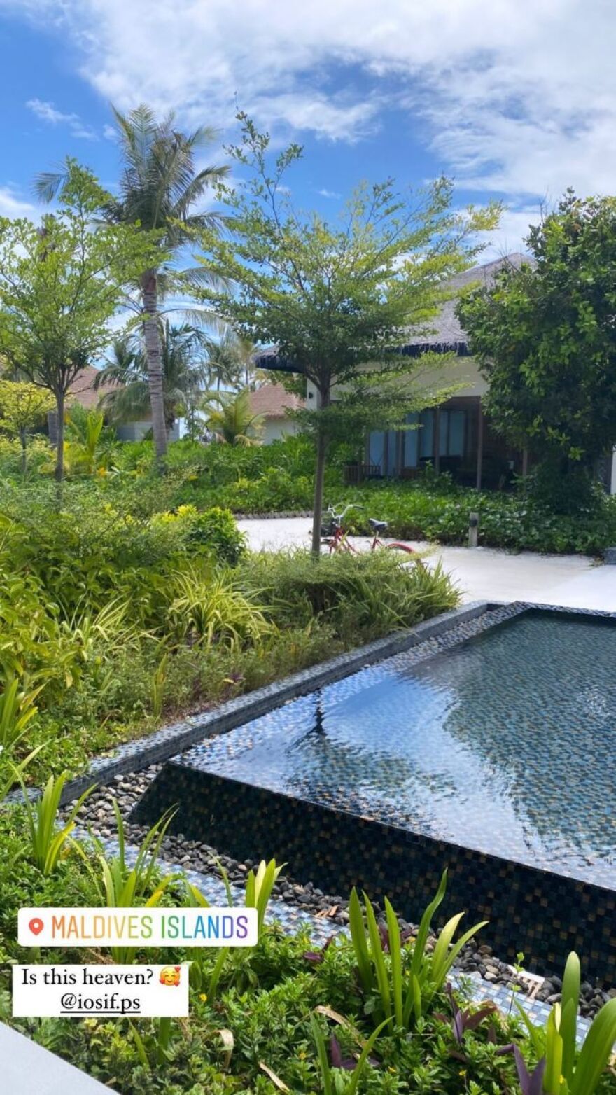 Ειρήνη Καζαριάν: Διακοπές στις εξωτικές Μαλδίβες με τον σύντροφό της