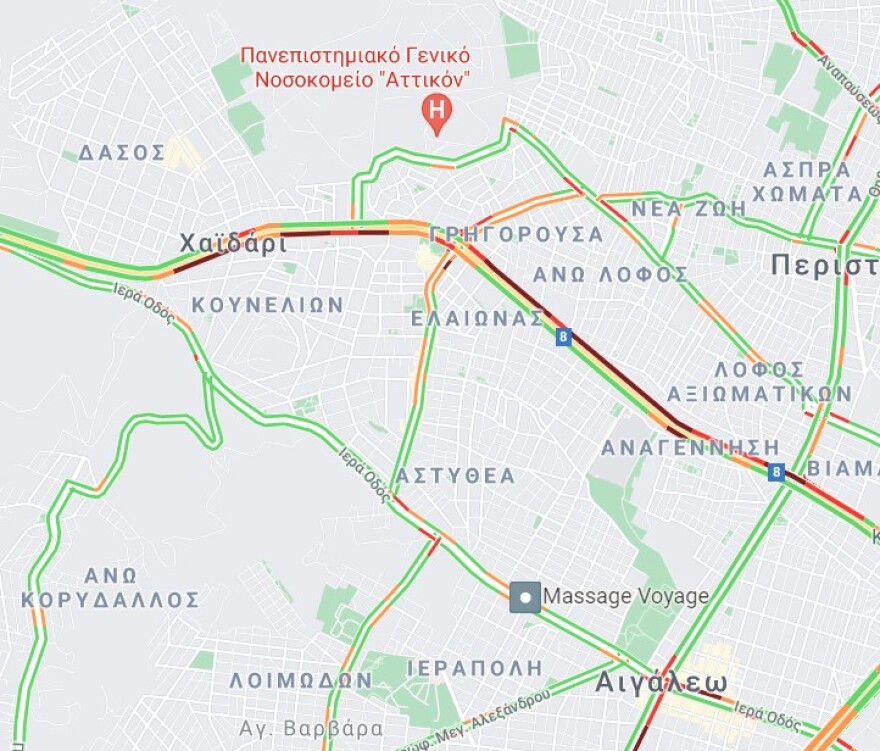 Κίνηση: Μποτιλιάρισμα χιλιομέτρων στη Λεωφόρο Αθηνών μετά από «τρελή πορεία» λεωφορείου του ΟΑΣΑ