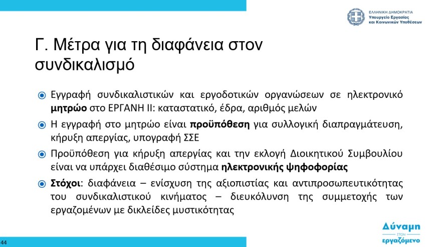 Εργασιακά - Χατζηδάκης: Βαριά πρόστιμα σε εργοδότες που δεν θα ενεργοποιήσουν την Ψηφιακή Κάρτα Εργασίας