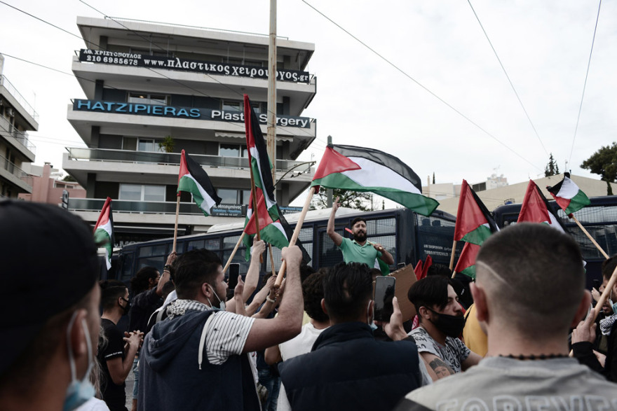 Επεισόδια έξω από την πρεσβεία του Ισραήλ 