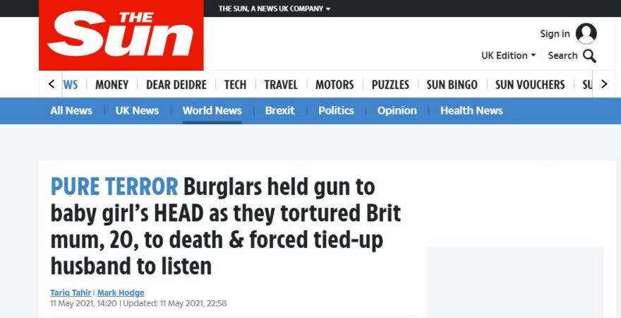 Έγκλημα στα Γλυκά Νερά: Τι λένε τα βρετανικά ΜΜΕ για την άγρια δολοφονία της 20χρονης Κάρολαιν