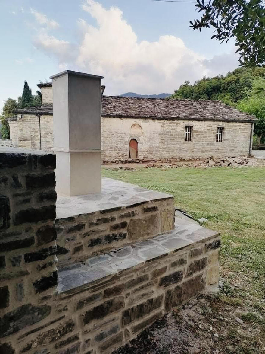 Μονή Μεγαλόχαρης Άρτας: Σε εξέλιξη οι εργασίες συντήρησης των τοιχογραφιών και του περιβάλλοντος χώρου 