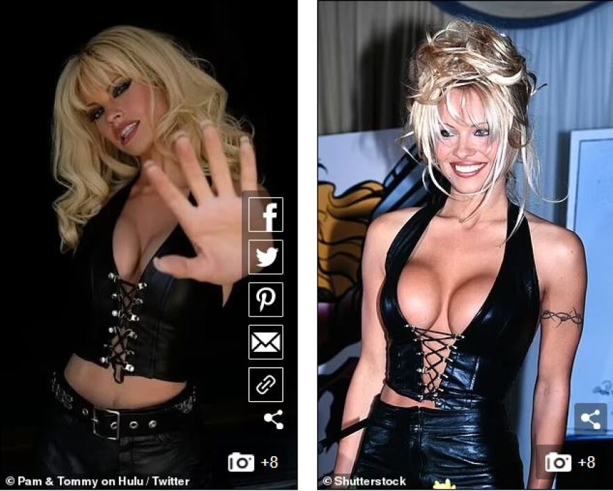 Πάμελα Άντερσον: «Βγήκε από τα ρούχα της» για την τηλεοπτική μεταφορά της σχέσης της με τον Τόμι Λι