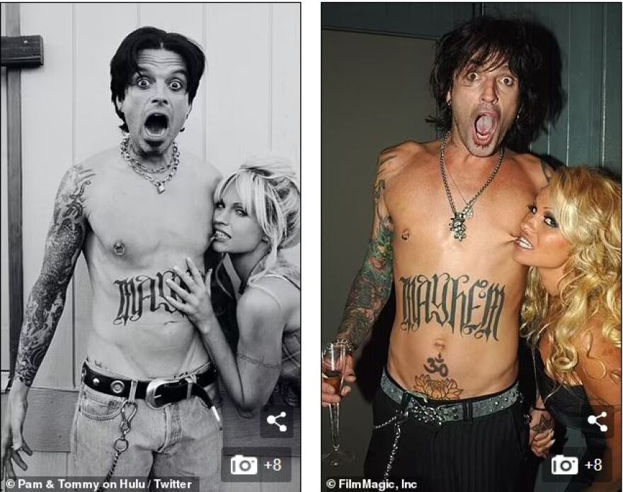 Πάμελα Άντερσον: «Βγήκε από τα ρούχα της» για την τηλεοπτική μεταφορά της σχέσης της με τον Τόμι Λι