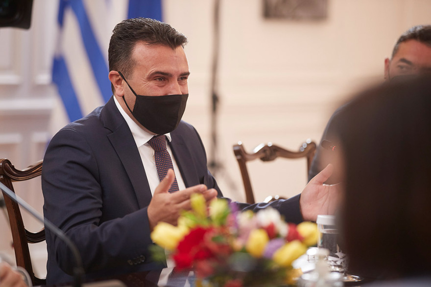 Μητσοτάκης σε Ζάεφ: Ζωτικής σημασίας οι σχέσεις καλής γειτονίας για την ένταξή σας στην ΕΕ