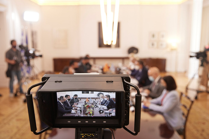 Μητσοτάκης σε Ζάεφ: Ζωτικής σημασίας οι σχέσεις καλής γειτονίας για την ένταξή σας στην ΕΕ