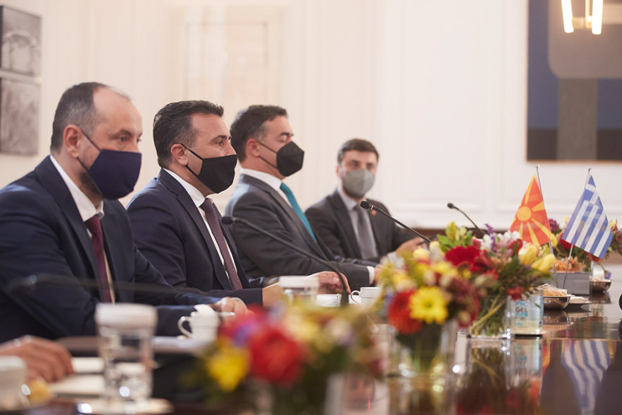 Μητσοτάκης σε Ζάεφ: Ζωτικής σημασίας οι σχέσεις καλής γειτονίας για την ένταξή σας στην ΕΕ