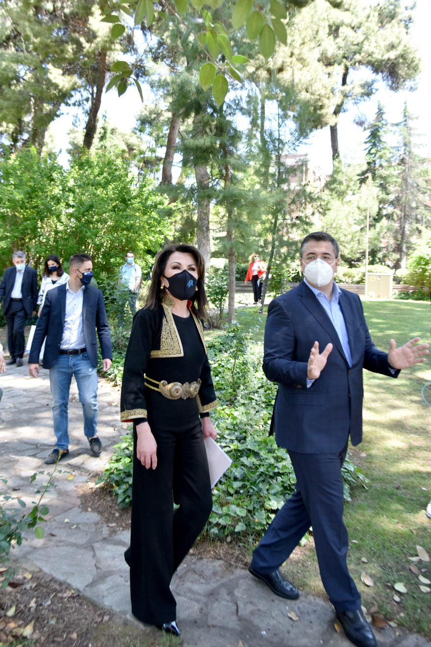 Στη Θεσσαλονίκη για διήμερη επίσκεψη Γιάννα Αγγελοπούλου και αντιπροσωπεία του «Ελλάδα 2021» 