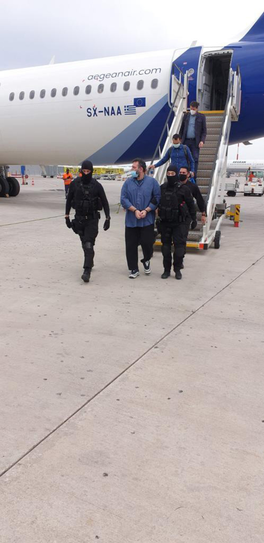 Στην Ελλάδα ο Γιάννης Λαγός: Οδηγείται στις φυλακές Δομοκού - Δρακόντεια μέτρα στο Εφετείο