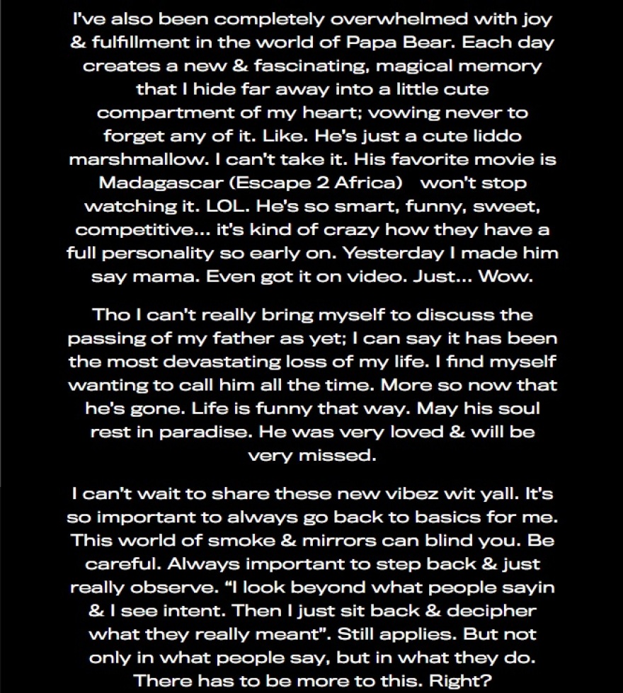 Συγκινεί η πρώτη ανάρτηση της Νίκι Μινάζ για τον θάνατο του πατέρα της 