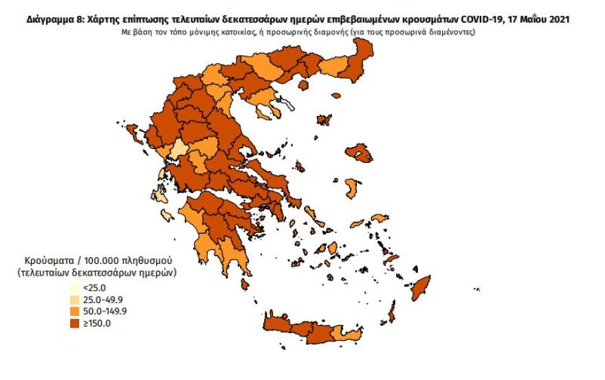 Κορωνοϊός: Στα 1.402 τα νέα κρούσματα - 647 οι διασωληνωμένοι, 56 θάνατοι